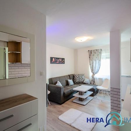 Ferienwohnung Alfa Apartament Living Si Dormitor Arad Exterior foto